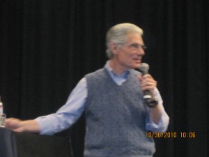 Dr. Brian Weiss at a conference I attended