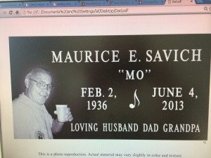 In Memory of Maurice