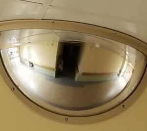 Safety Mirror at hospital